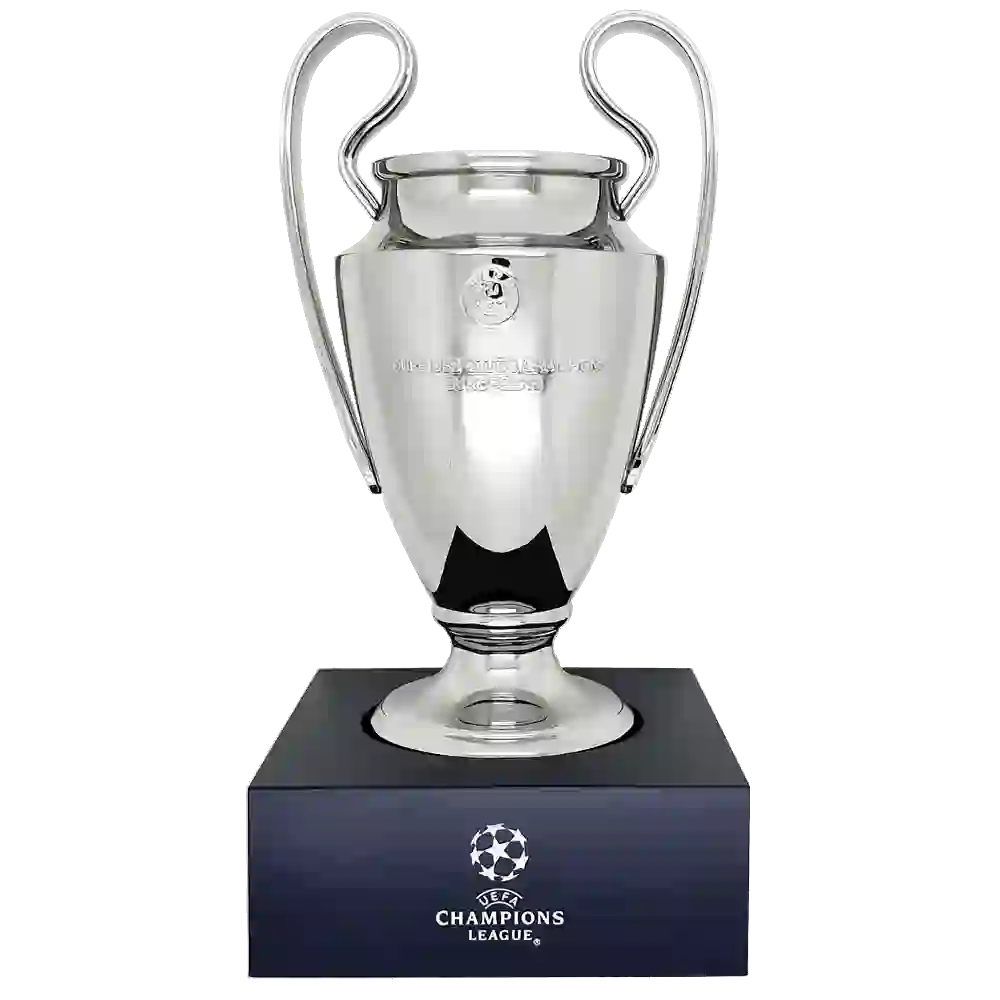 Photo du trophée de la Ligue des champions