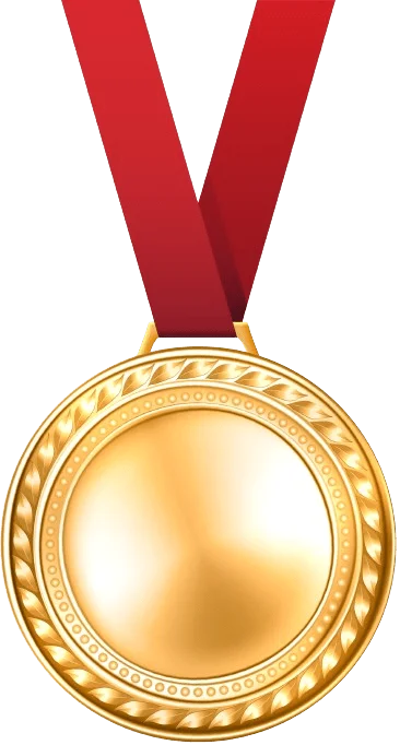 Médaille d'or pour la 1ère place